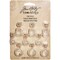 Idea-Ology Tiny Corked Glass Vials 9/Pkg-Assorted Clear Shapes 1"X.25"